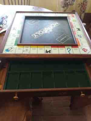 Danbury Mint Deluxe Monopoly Set.  Nee never used