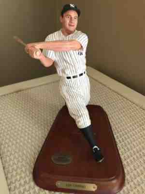Lou Gehrig Danbury Mint Figurine 