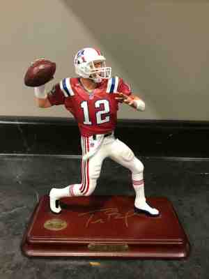Tom Brady New England Patriots figure Danbury Mint