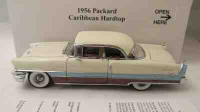 Danbury Die Cast Model Car. 1/24.1956 Packard Carribean Hardtop UNDISPLAYED NR
