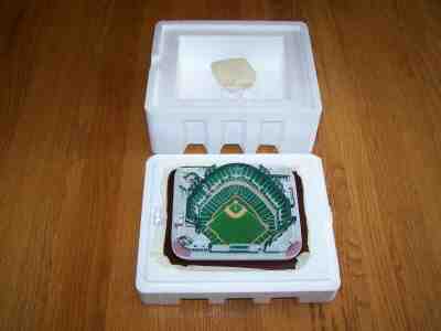NIB THE DANBURY MINT AMERICA'S BASEBALL STADIUMS "COMERICA PARK" DETROIT TIGERS