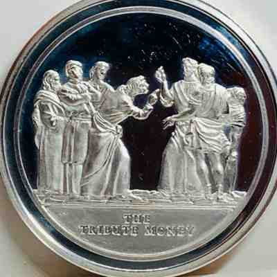 Life of Jesus Sterling Silver Round - Matthew 21:21 - 1.6 oz 92.5% Silver