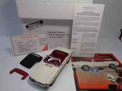 DANBURY MINT1967 FORD MUSTANG GT CONVERT. LE #485 / 5000  BNIB RASH FREE W/DOCS