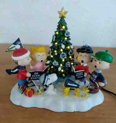 DANBURY MINT PENN STATE PEANUTS CHRISTMAS CAROLERS