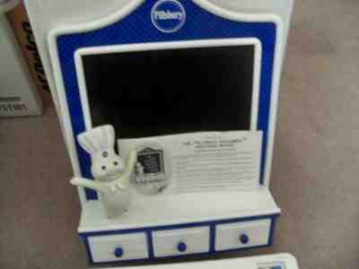 THE PILLSBURY DOUGHBOY MESSAGE BOARD NEVER USED WITH BOX AND COA