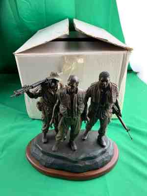 "THE VIETNAM VETERANS STATUE" by Danbury Mint  (NO CERTIFICATE)