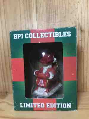Arkansas Razorback Sleigh ORNAMENT Christmas Santa Mascot