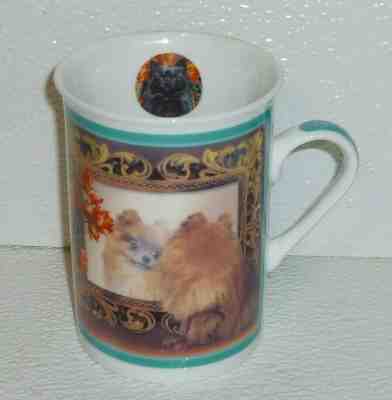 Purely Pomeranian Mug Cup MIRROR MIRROR Porcelain Danbury Mint 4"