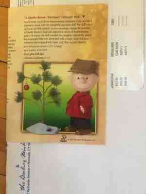 A Charlie Brown Christmas Danbury Mint Doll