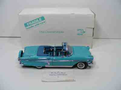 DANBURY MINT*1958 CHEVROLET IMPALA CONVERTIBLE  1/24 MINT in Box