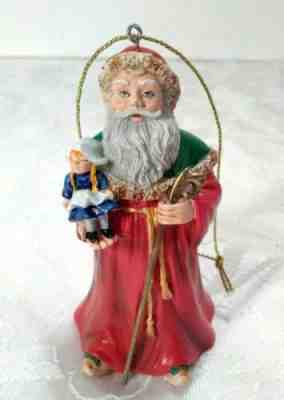 DANBURY MINT NETHERLANDS SANTA CHRISTMAS ORNAMENT 