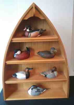  6 Assorted Duck Decoys by George Kruth North American Ducks Danbury Mint