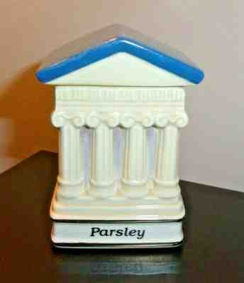 Danbury Mint - Spices of the World - Parsley - Greece's Parthenon