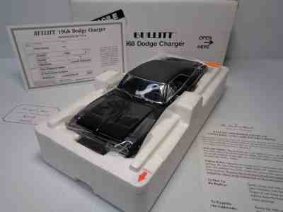 DANBURY MINT RARE SUPER SHARP 1968 DODGE CHARGER BULLITT ED. BNIB W/DOCS 