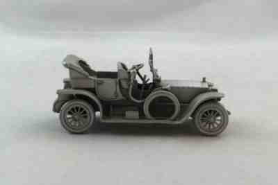 1909 Rolls Royce Silver Ghost Danbury Mint Pewter Toy Model Car 