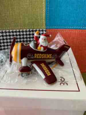 2006 Danbury Mint NFL Washington Redskins Air Plane Christmas Ornament