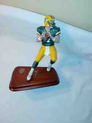 DANBURY MINT BRETT FAVRE GREEN BAY PACKERS NFL FIGURINE NICE
