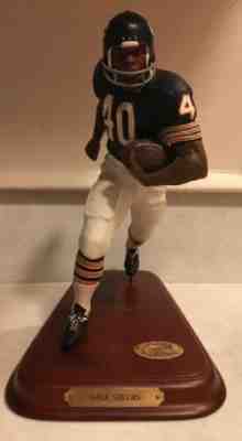 Danberry Mint All Star Figurines GALE SAYERS Sculpture, Chicago Bears HOF