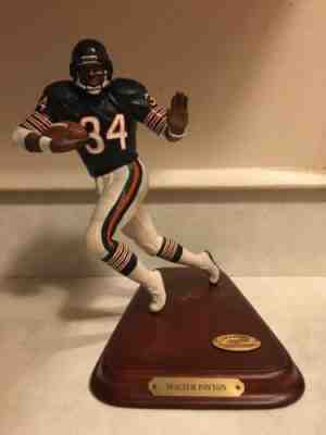 Danberry Mint All Star Figurines WALTER PAYTON Sculpture, Chicago Bears HOF