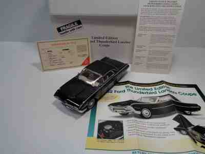 DANBURY MINT 1:24 1962 FORD THUNDERBIRD LANDAU CPE LE.#839 BNIB W/DOCS RASH FREE