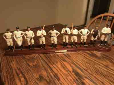 1927 New York Yankees Danbury Mint Murderer’s Row Ruth Gehrig Collectible