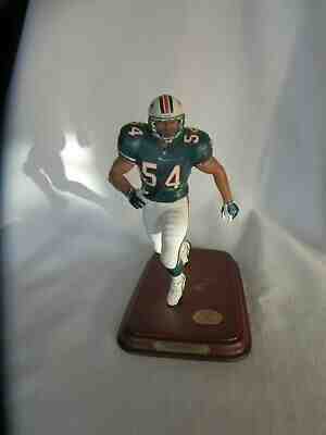 Danbury Mint Zach Thomas #54 Miami Dolphins Linebacker All Stars Figurine