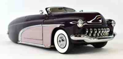 Danbury Mint 1950 Mercury Custom 1:24 Scale Die Cast Model Car