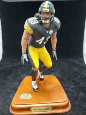 The Danbury Mint all star figurines Troy Polamalu #43