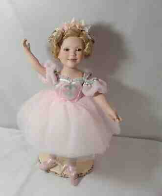 DANBURY MINT SHIRLEY TEMPLE BALLERINA DOLL  LITTLE PRINCESS 17 " 1999