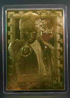 Harry Potter Danbury Mint 22K Gold Card Harry Potter