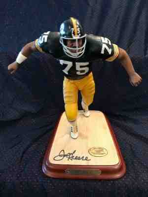JOE GREENE AUTOGRAPHED DANBURY MINT FIGURINE