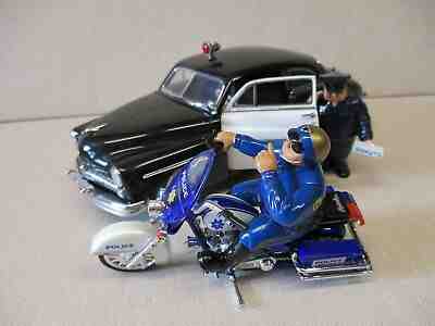 1949 MERCURY POLICE CAR DIECAST, 1:24, DANBURY MINT, 1995, HOMIE DONUT COPS TOO