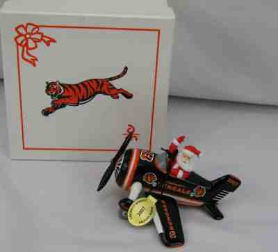 Danbury Mint 2007 NFL Cincinnati Bengals 'VICTORY PLANE' Ornament
