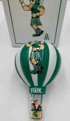 Danbury Mint 2004 Michigan State University MSU Spartan Victory Balloon Ornament