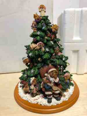 The Danbury Mint - The Boyds Bears Lighted Christmas Tree - Excellent Condition!