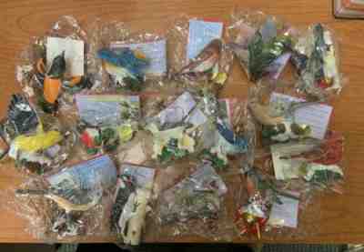 Christmas Ornament Ceramic DANBURY MINT Songbird Collection lot of 15