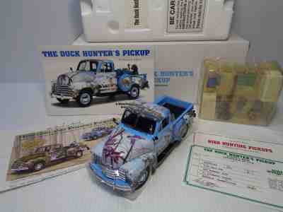 DANBURY MINT RARE 1953 CHEVROLET THE DUCK HUNTER'S PICKUP BNIB W/DOCS & ACCES