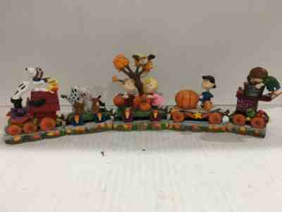 Peanuts Danbury Mint Halloween Train/Holiday Train - Pumpkin Patch Express RARE 