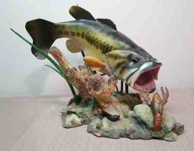 Vintage Fish Sculpture “Sudden Strike” By George Kruth Danbury Mint