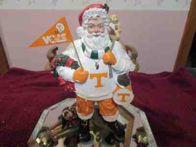VINTAGE Figurine Santa Clause And Smokey By The Danbury Mint  MINT  CONDITION