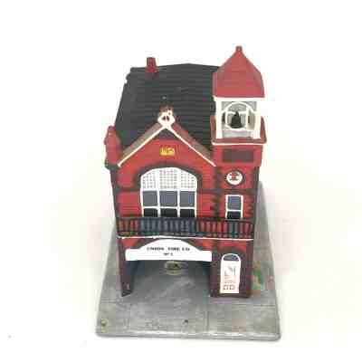 Union Fire Company Fire No 1 The Danbury Mint Classic American Firehouses 1992