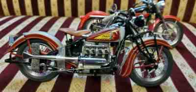 Danbury  Mint Indian four Franklin mint Harley Davidson sportster  you get both.