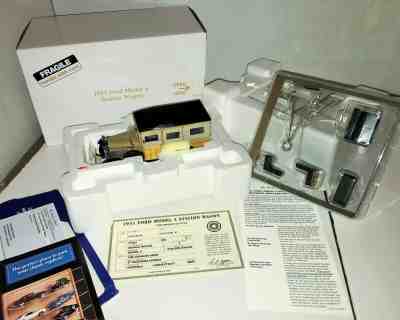 1/24 Diecast Danbury Mint 1931 Model A Ford Station Wagon Woody box title MIB