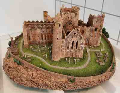 RARE! The Danbury Mint "The Rock of Cashel" St. Patrick's Rock Ireland Sculpture