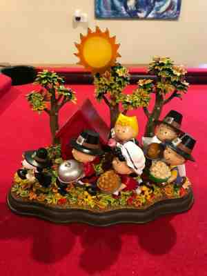 Peanuts Snoopy Thanksgiving danbury Mint