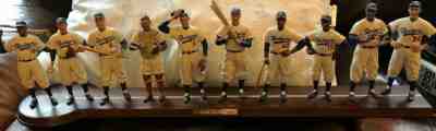 1955 Brooklyn Dodgers Danbury Mint 10 Player Statues