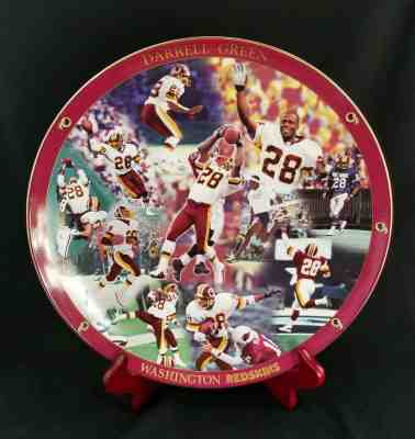 Danbury Mint Washington Redskins Darrell Green NFL HOF Collectors Plate 2003  