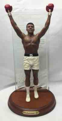 2014 The Danbury Mint Muhammad Ali “The Greatest” Serial #4291 Figurine 12”