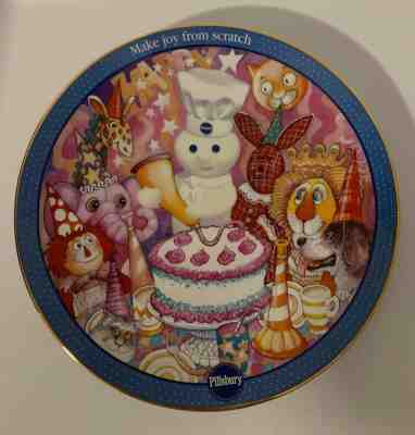 Pillsbury Doughboy Icing on the Cake Porcelain Collector Plate