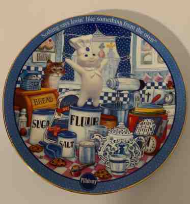 Pillsbury Doughboy Ingredients for Fun Porcelain Collector Plate
